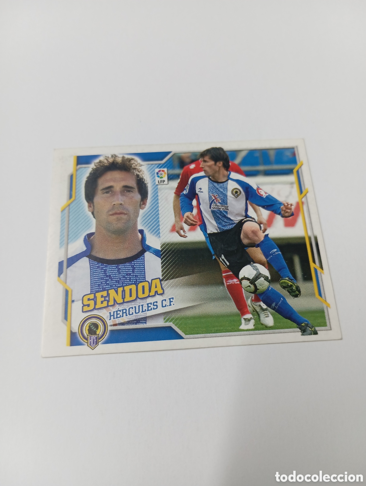 Cartes &agrave; collectionner de Football: Sendoa 12 A H&eacute;rcules LIGA ESTE 2010 2011 PANINI 10 11