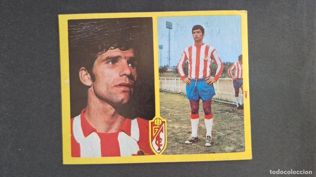 Football Stickers: L1 FONTENLA GRANADA C. F. LIGA ESTE 1972 1973 72 73 RECUPERADO DESPEGADO