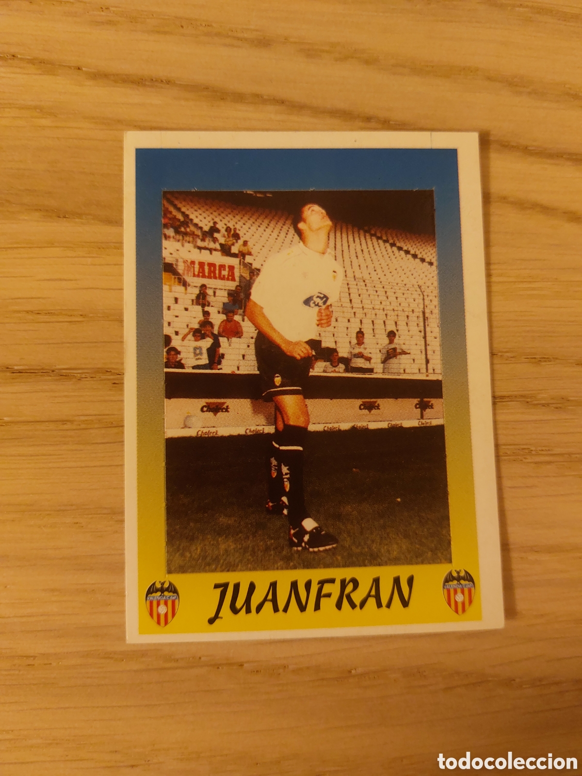 Cromos de Futebol: 135 JUANFRAN VALENCIA PANINI 1997 1998 CROMO FUTBOL LIGA 97 98 - SIN PEGAR