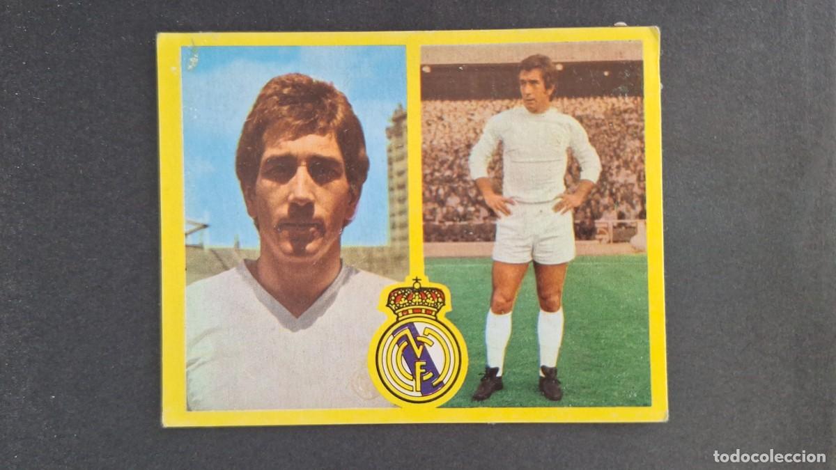 Cromos de F&uacute;tbol: L1 VELAZQUEZ REAL MADRID LIGA ESTE 1972 1973 72 73 RECUPERADO DESPEGADO