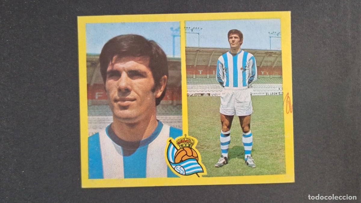 Cromos de F&uacute;tbol: L1 SOROA REAL SOCIEDAD LIGA ESTE 1972 1973 72 73 RECUPERADO DESPEGADO