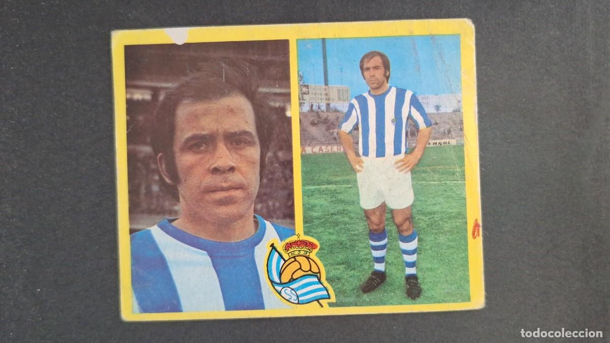 Cromos de F&uacute;tbol: L1 URREISTI REAL SOCIEDAD LIGA ESTE 1972 1973 72 73 RECUPERADO DESPEGADO