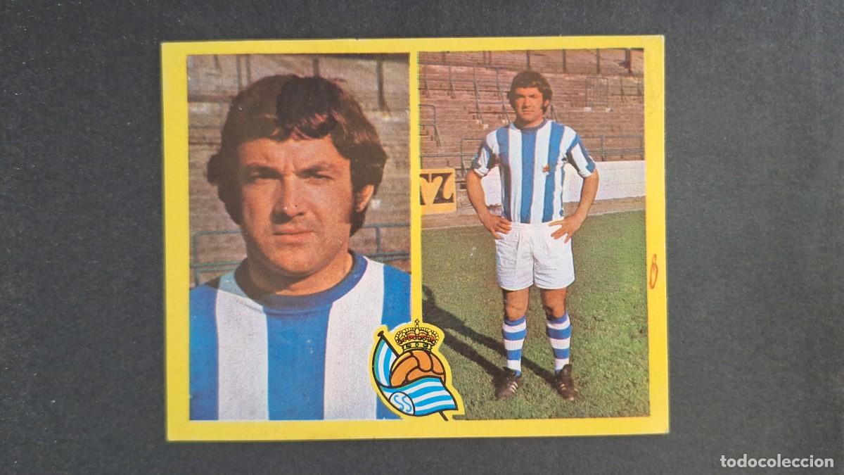 Cromos de F&uacute;tbol: L1 CORTABARRIA REAL SOCIEDAD LIGA ESTE 1972 1973 72 73 RECUPERADO DESPEGADO