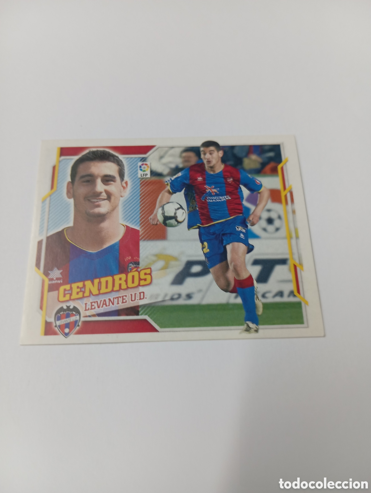 Cromos de f&uacute;tbol: Cendros 7 B Levante LIGA ESTE 2010 2011 PANINI 10 11