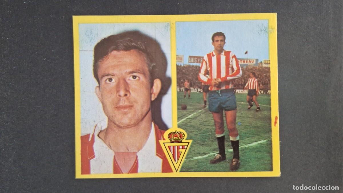 Cromos de F&uacute;tbol: L1 ECHEVARRIA SPORTING DE GIJON LIGA ESTE 1972 1973 72 73 RECUPERADO DESPEGADO