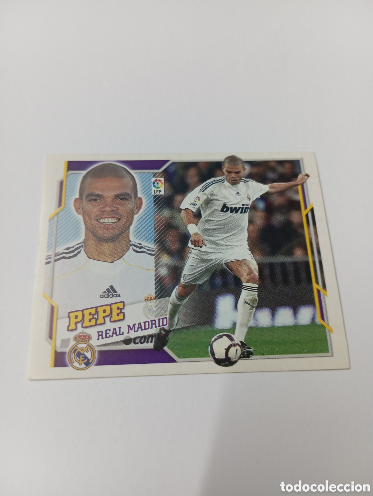 Cartes &agrave; collectionner de Football: Pepe 6 A Real Madrid LIGA ESTE 2010 2011 PANINI 10 11