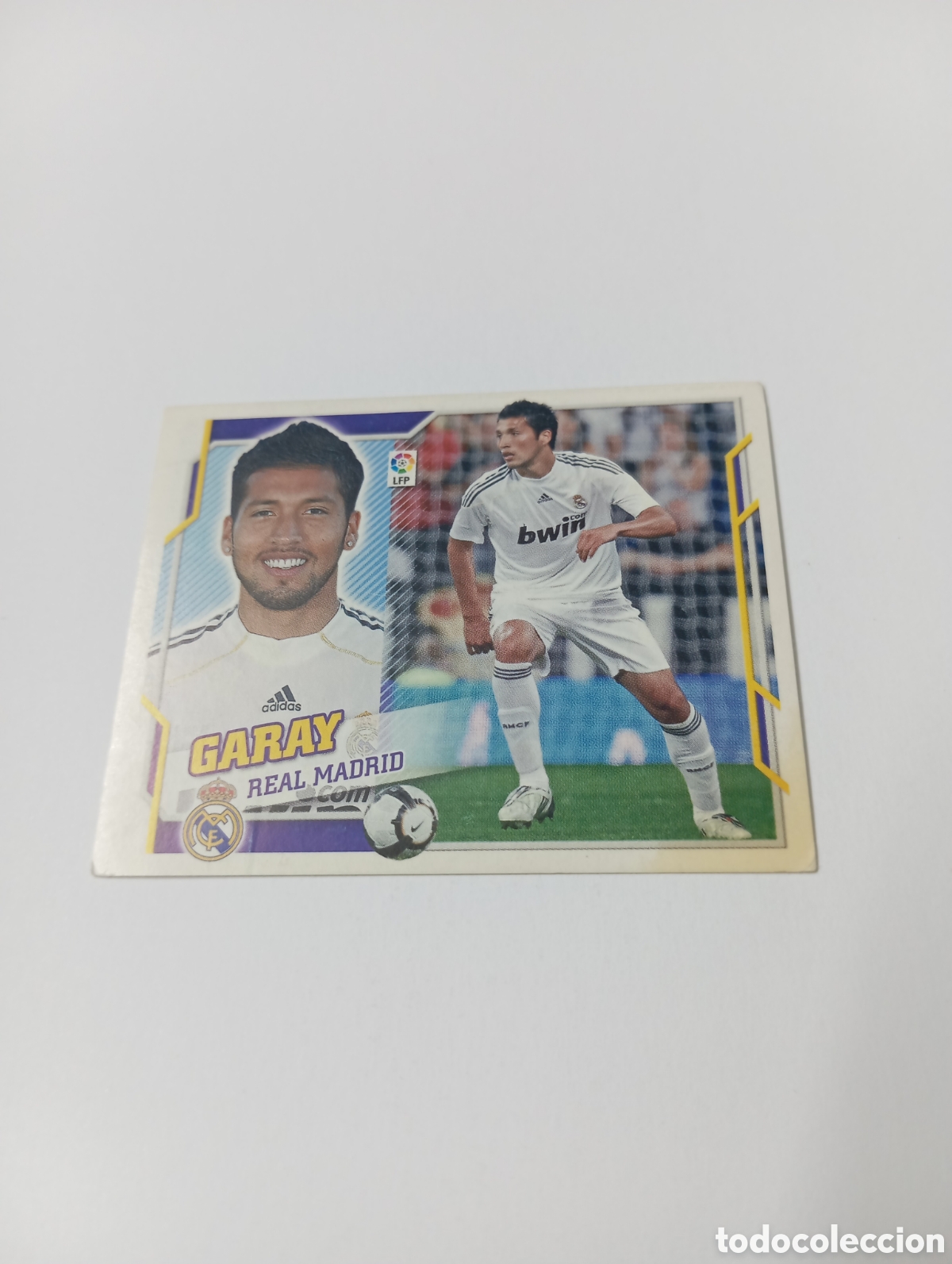 Cromos de f&uacute;tbol: Garay 6 B Real Madrid LIGA ESTE 2010 2011 PANINI 10 11