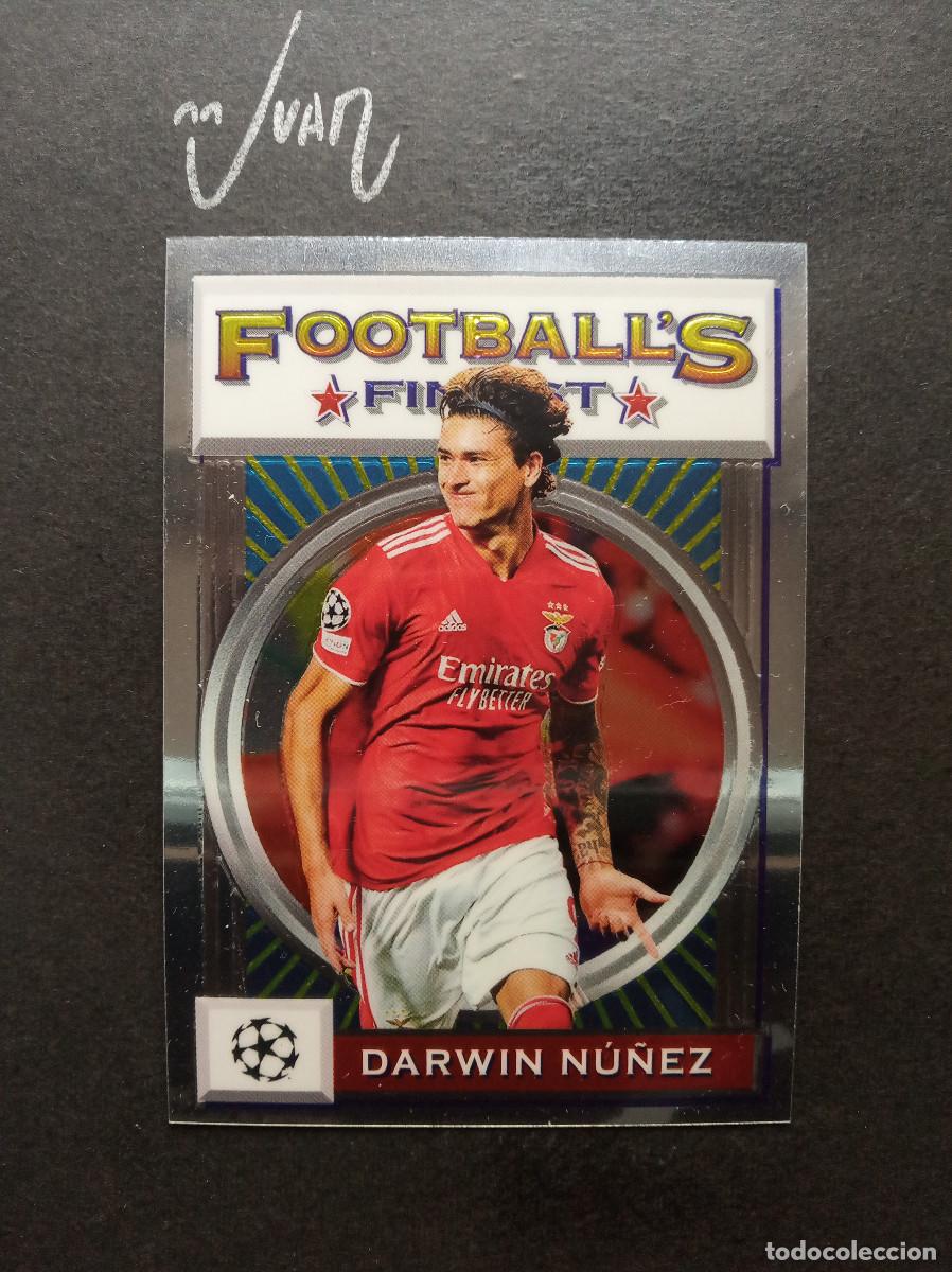 Cromos de F&uacute;tbol: N&ordm; 22 DARWIN NU&Ntilde;EZ SL BENFICA URUGUAY ⚽ TOPPS &reg; FOOTBALL'S FINEST FLASHBACK 2021 2022 21 22 NUEVO