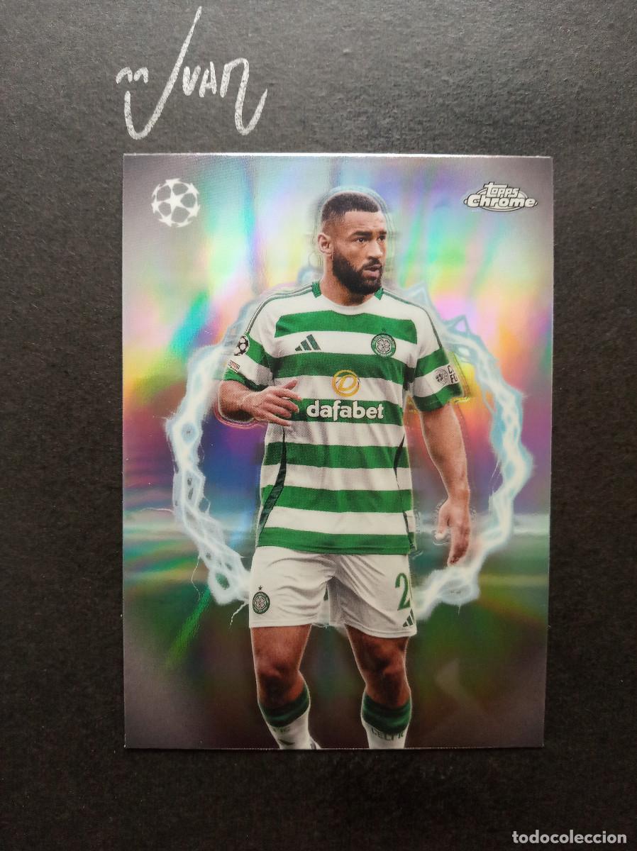 Cartes &agrave; collectionner de Football: 22 CIRLCE OF POWER CARTER-VICKERS CELTIC FC ⚽ TOPPS &reg; CHROME UEFA CLUB COMPETITIONS 2024 2025 24 25