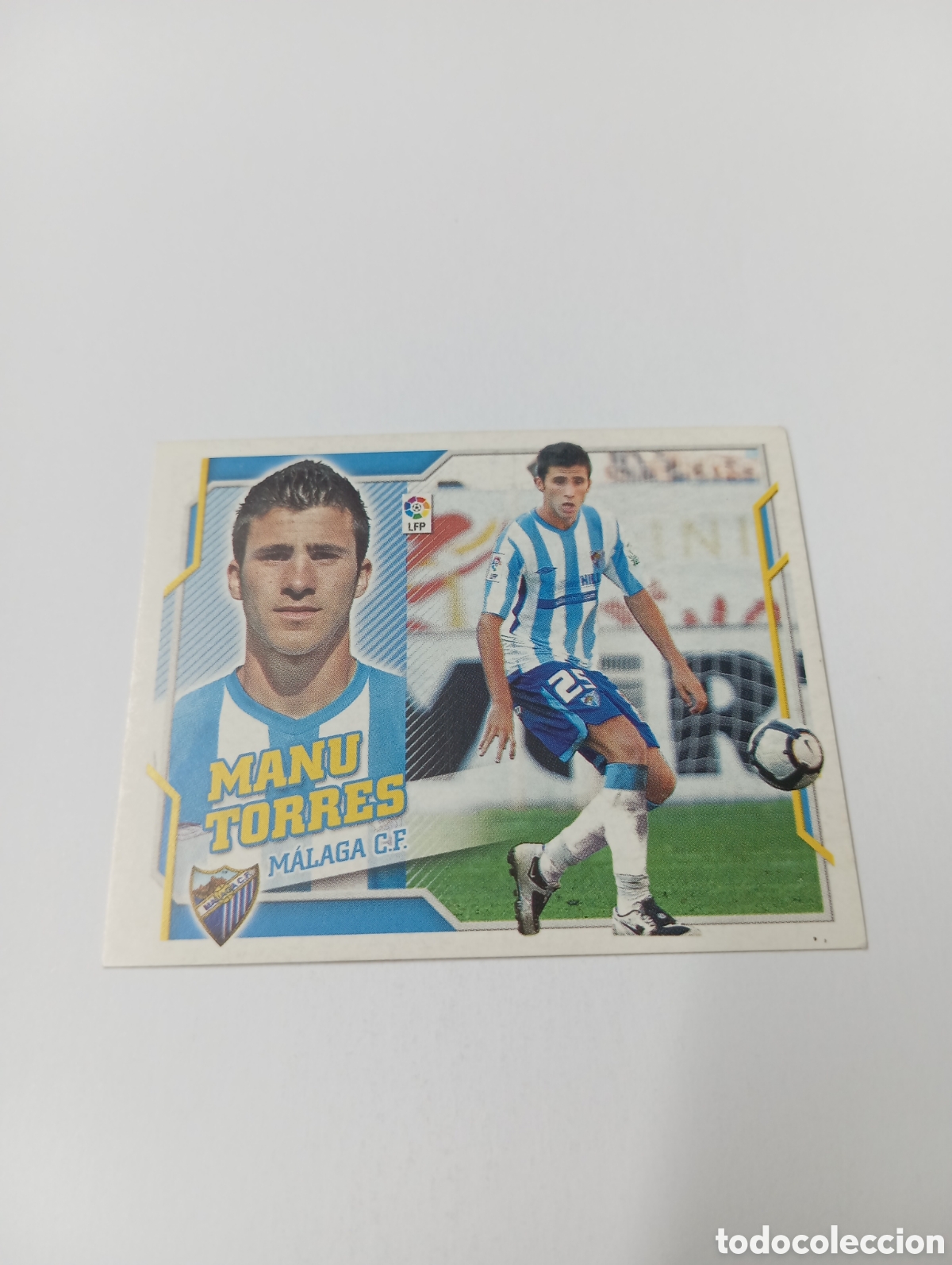 Cromos de f&uacute;tbol: Manu Torres 6 A M&aacute;laga LIGA ESTE 2010 2011 PANINI 10 11