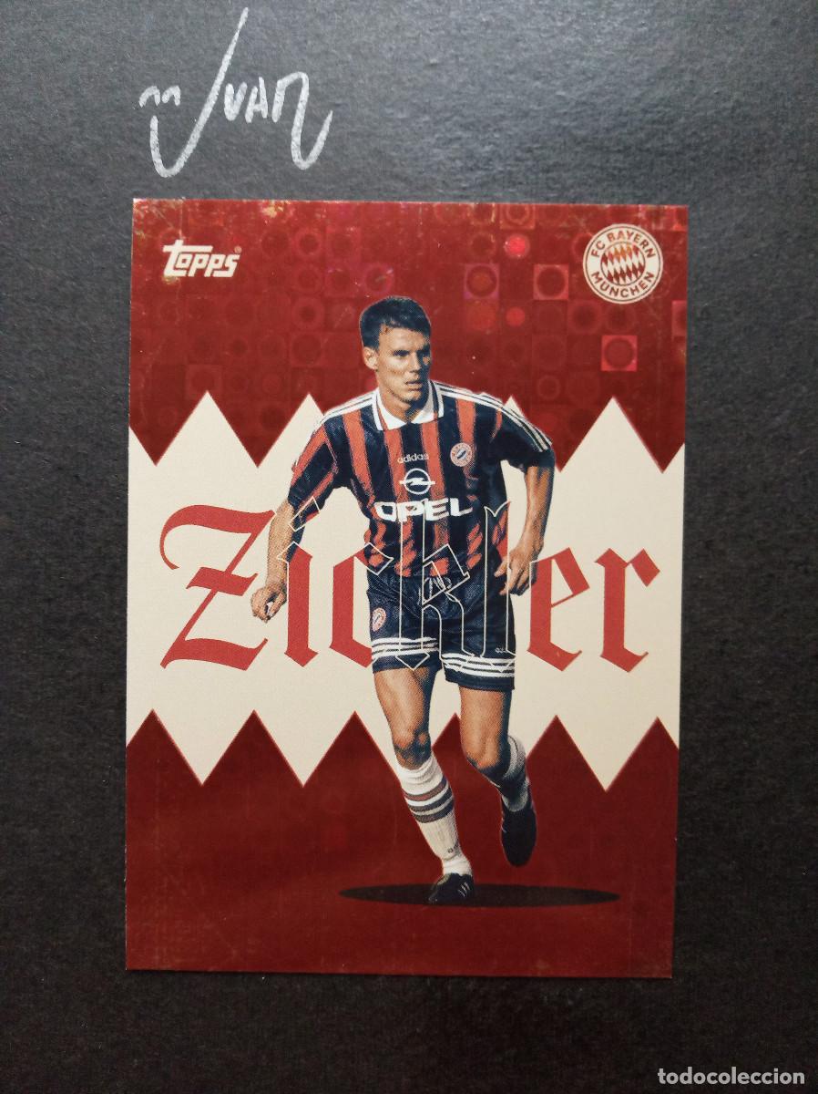 Cromos de F&uacute;tbol: DB 4 PARALELA HALO ZICKLER BAYER MUNICH ⚽ TOPPS &reg; TEAM SET 2025 2026 25 26