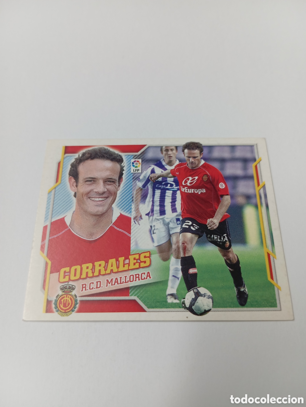 Cromos de f&uacute;tbol: Corrales 7 B Mallorca LIGA ESTE 2010 2011 PANINI 10 11