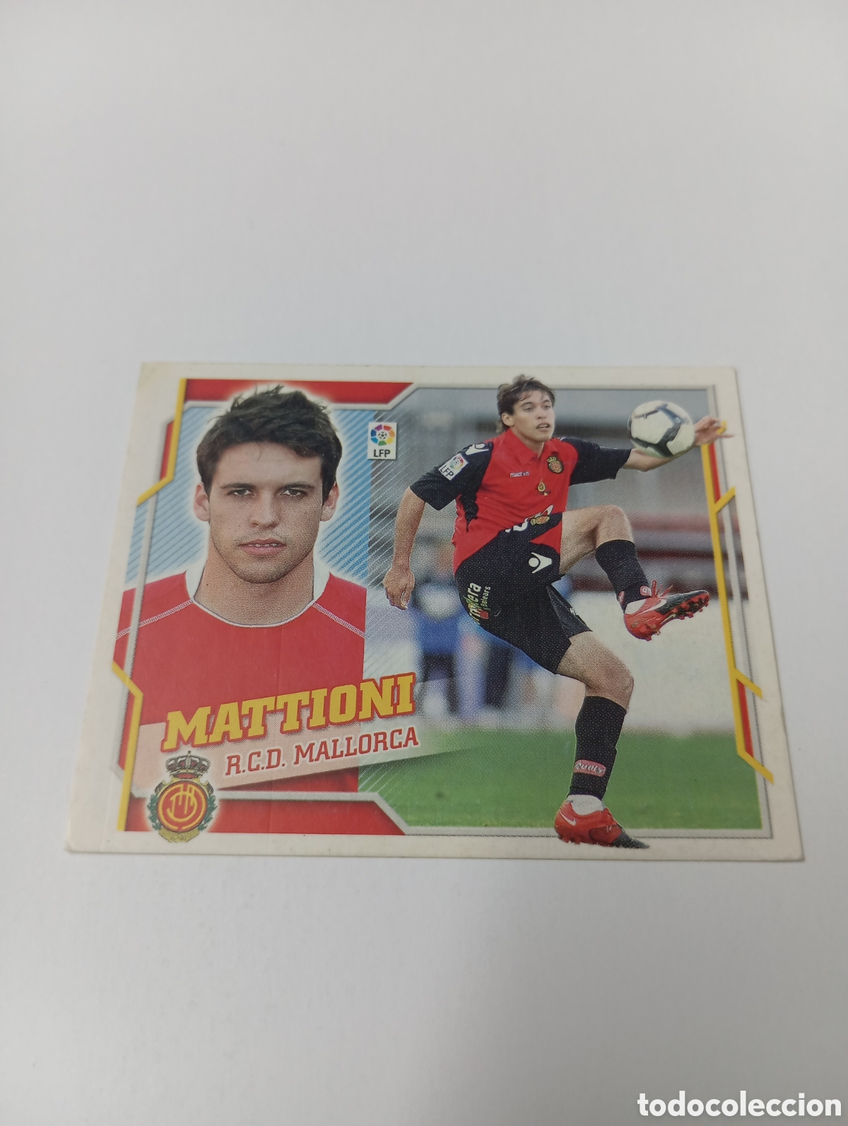 Cromos de f&uacute;tbol: Mattioni 8 Mallorca LIGA ESTE 2010 2011 PANINI 10 11