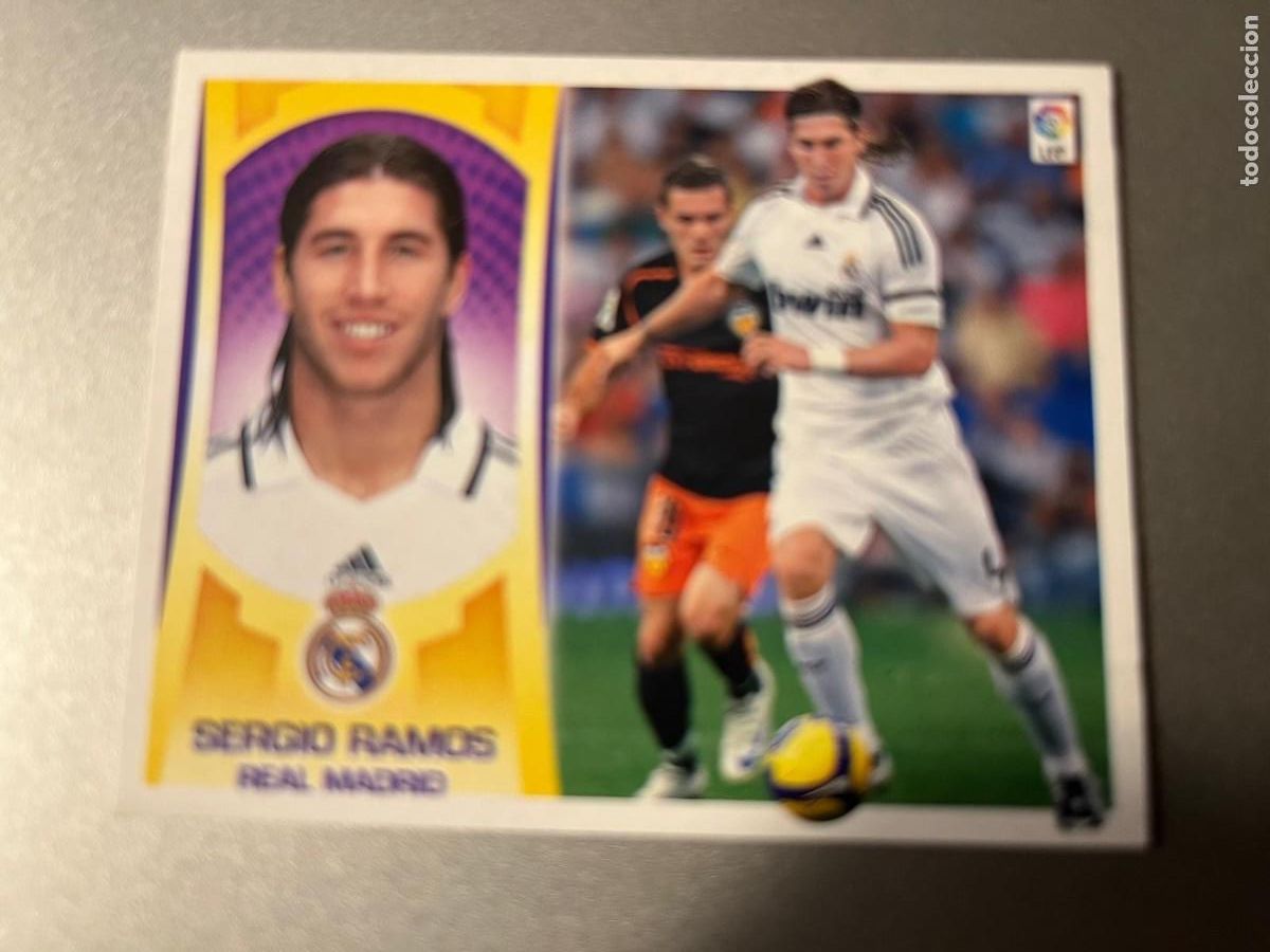 Cromos de F&uacute;tbol: N&ordm; 3 SERGIO RAMOS REAL MADRID ESTE LIGA 09 10