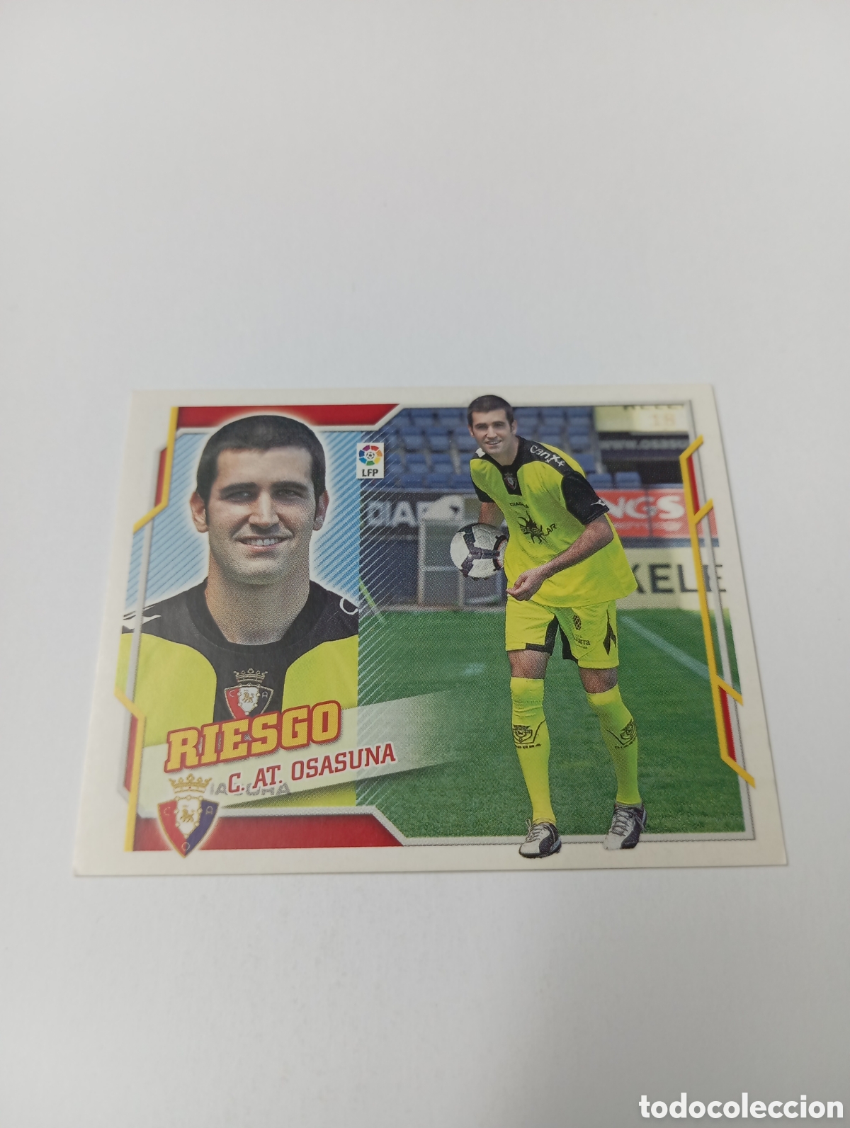 Cromos de f&uacute;tbol: Riesgo 2 Osasuna LIGA ESTE 2010 2011 PANINI 10 11