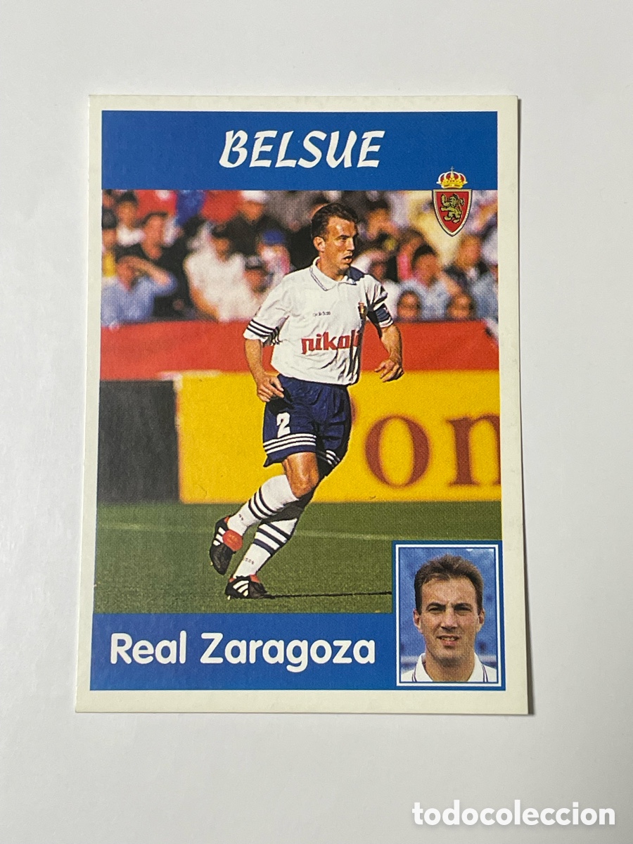 Cromos de F&uacute;tbol: Alberto Belsue Real Zaragoza Panini 1997/98 #210