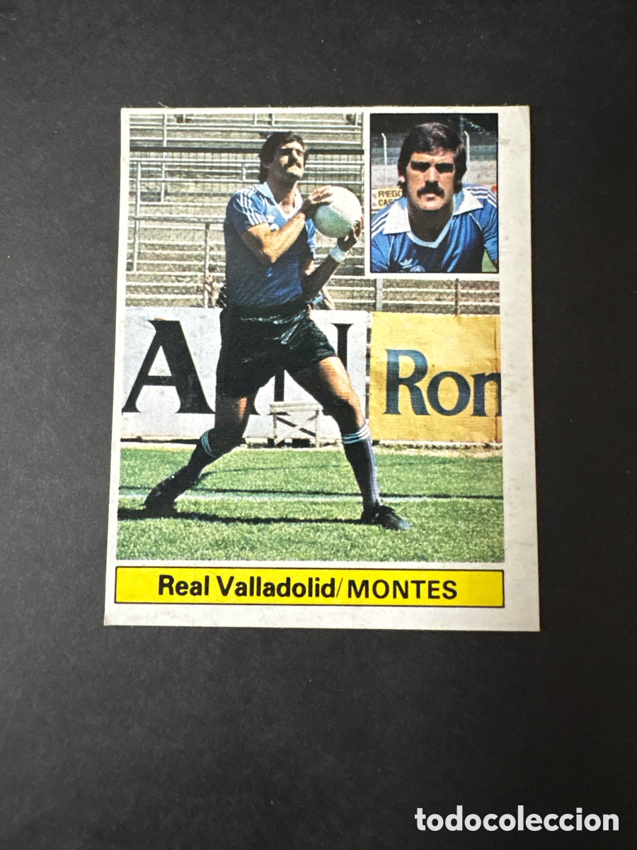 Football Stickers: LIGA ESTE 81 82 COLOCA MONTES VALLADOLID . Muy buen estado