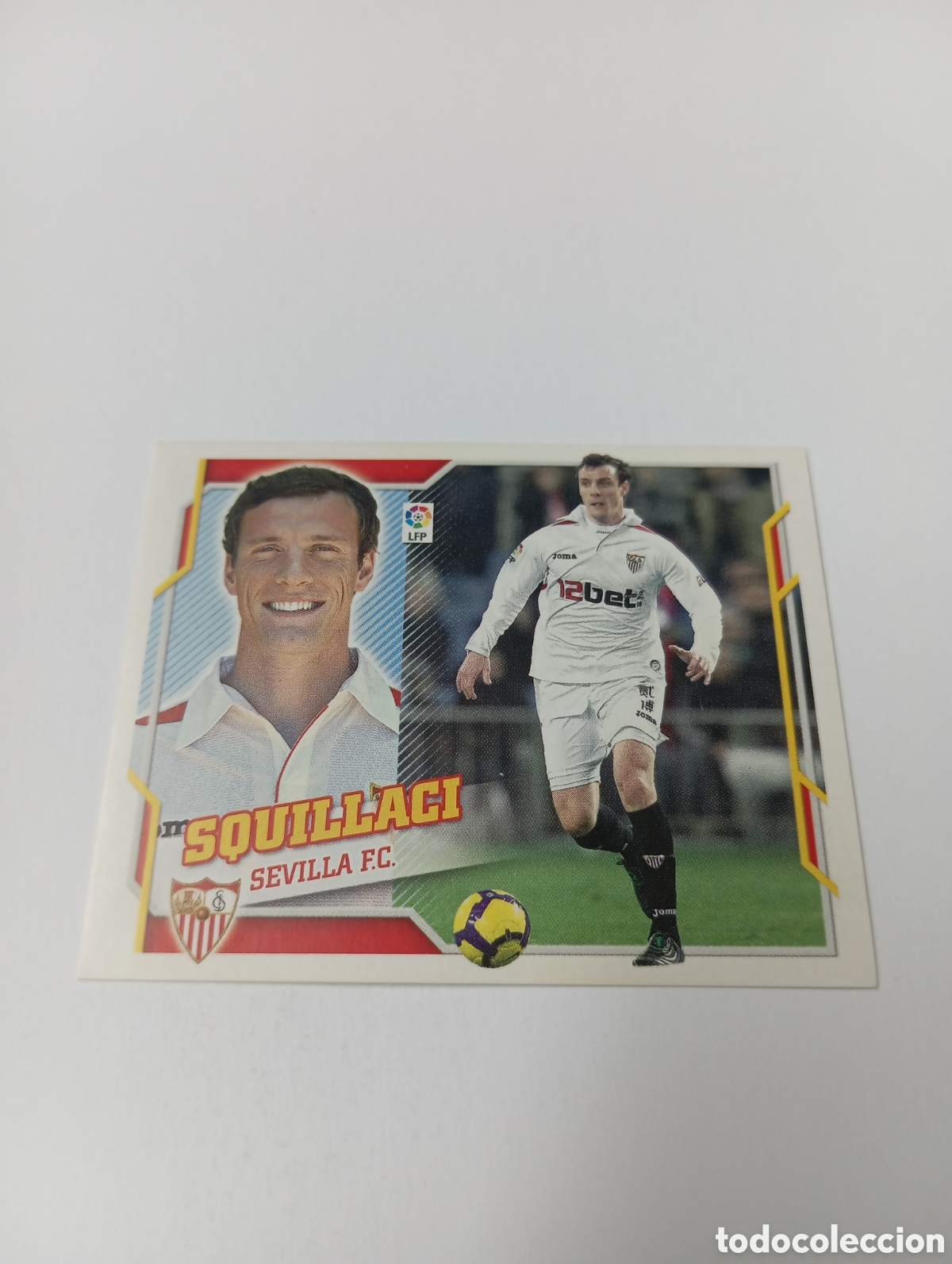 Fu&szlig;ball-Sticker: Squillaci 5 Sevilla LIGA ESTE 2010 2011 PANINI 10 11