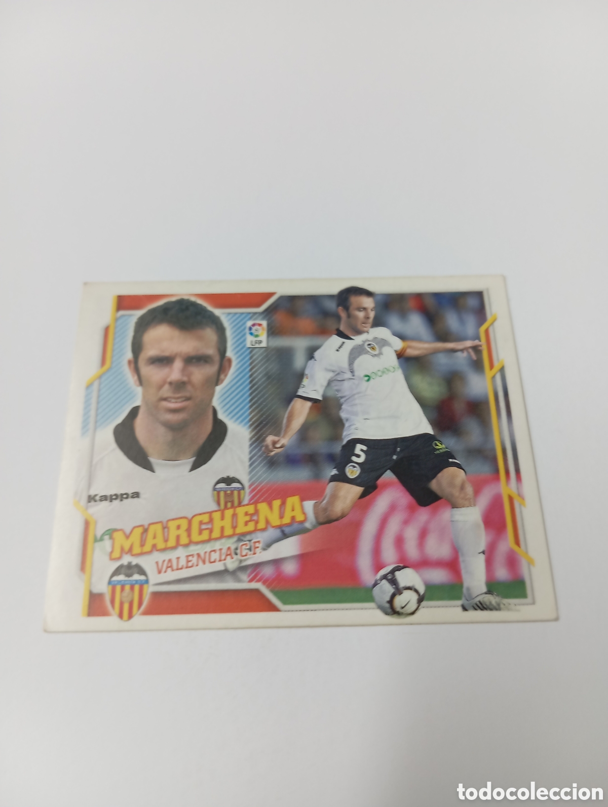 Fu&szlig;ball-Sticker: Marchena 6 Valencia LIGA ESTE 2010 2011 PANINI 10 11