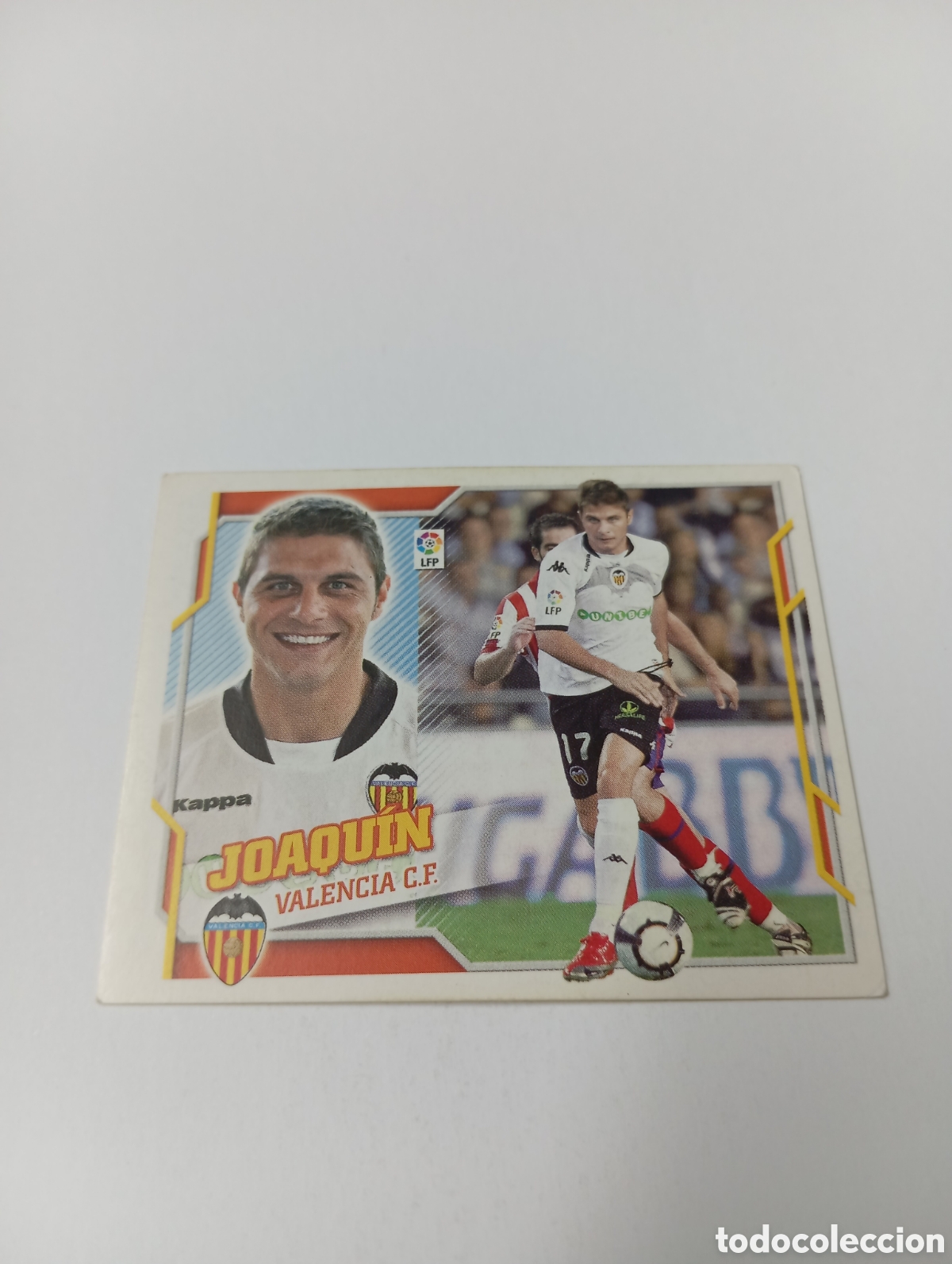 Fu&szlig;ball-Sticker: Joaqu&iacute;n 13 Valencia LIGA ESTE 2010 2011 PANINI 10 11