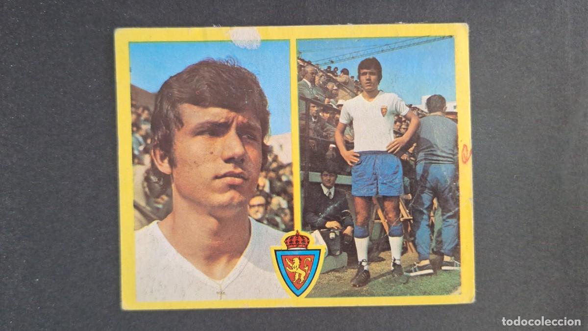 Cromos de F&uacute;tbol: L1 MOLINOS REAL ZARAGOZA LIGA ESTE 1972 1973 72 73 RECUPERADO DESPEGADO