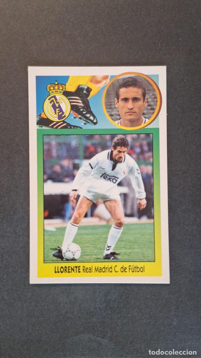 Cartes &agrave; collectionner de Football: LRM LLORENTE REAL MADRID LIGA ESTE 1993 1994 93 94 CARTON NUNCA PEGADO SIN PEGAR