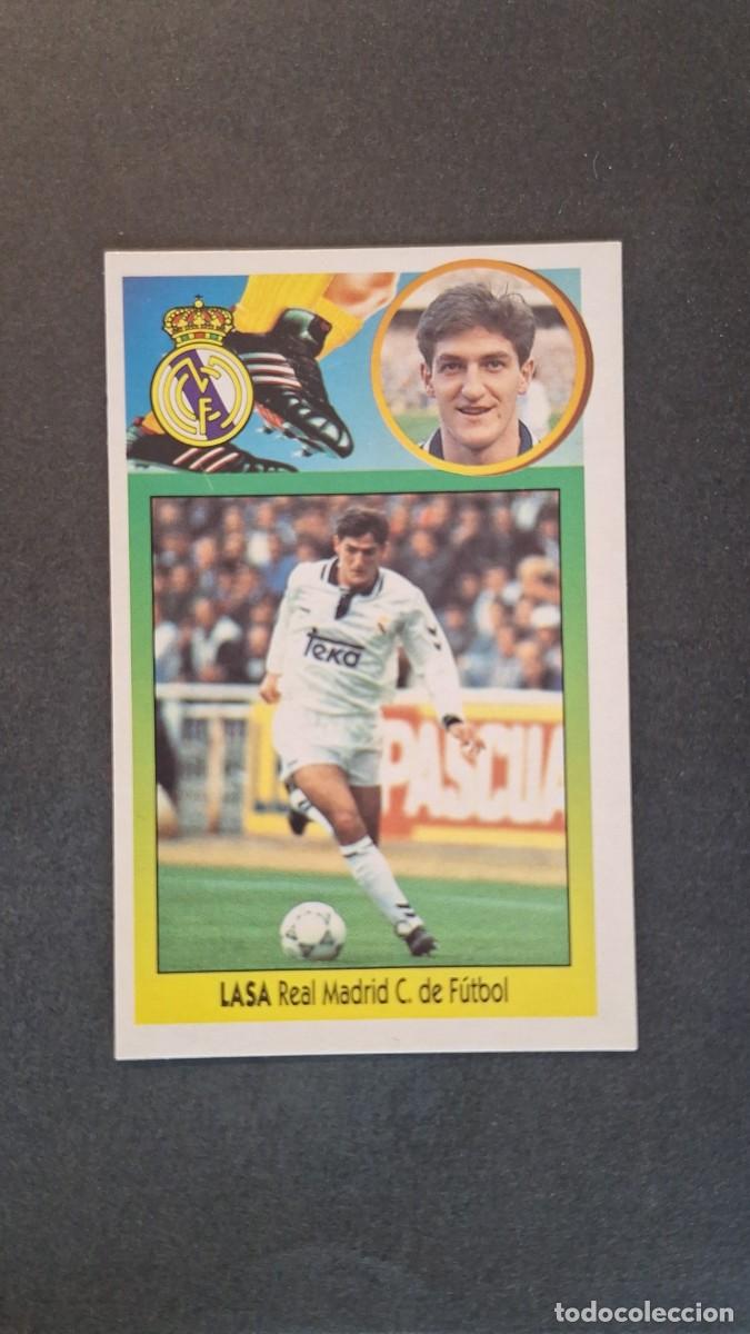 Figurine di Calcio: LRM LASA REAL MADRID LIGA ESTE 1993 1994 93 94 CARTON NUNCA PEGADO SIN PEGAR