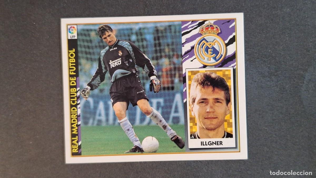 Fu&szlig;ball-Sticker: ILLGNER REAL MADRID LIGA ESTE 1997 1998 97 98 NUNCA PEGADO SIN PEGAR