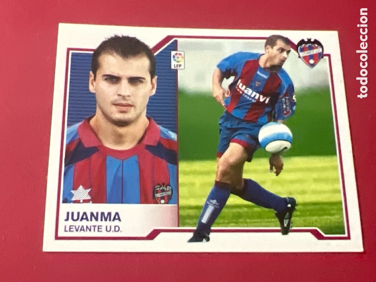 Cromos de Futebol: C371. JUANMA LEVANTE ESTE 2007 2008 CROMO FUTBOL LIGA 07 08 - SIN PEGAR COLOCA