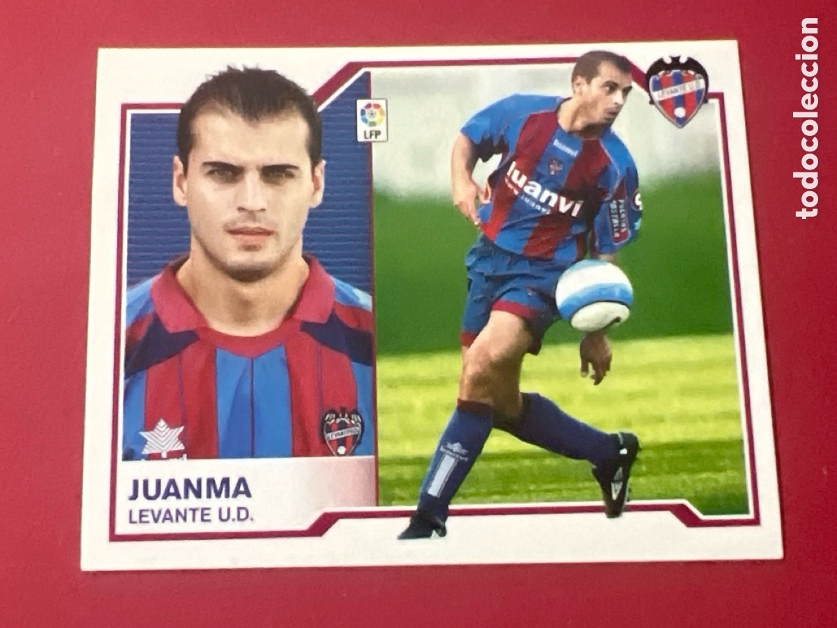 Fu&szlig;ball-Sticker: C372. JUANMA LEVANTE ESTE 2007 2008 CROMO FUTBOL LIGA 07 08 - SIN PEGAR COLOCA
