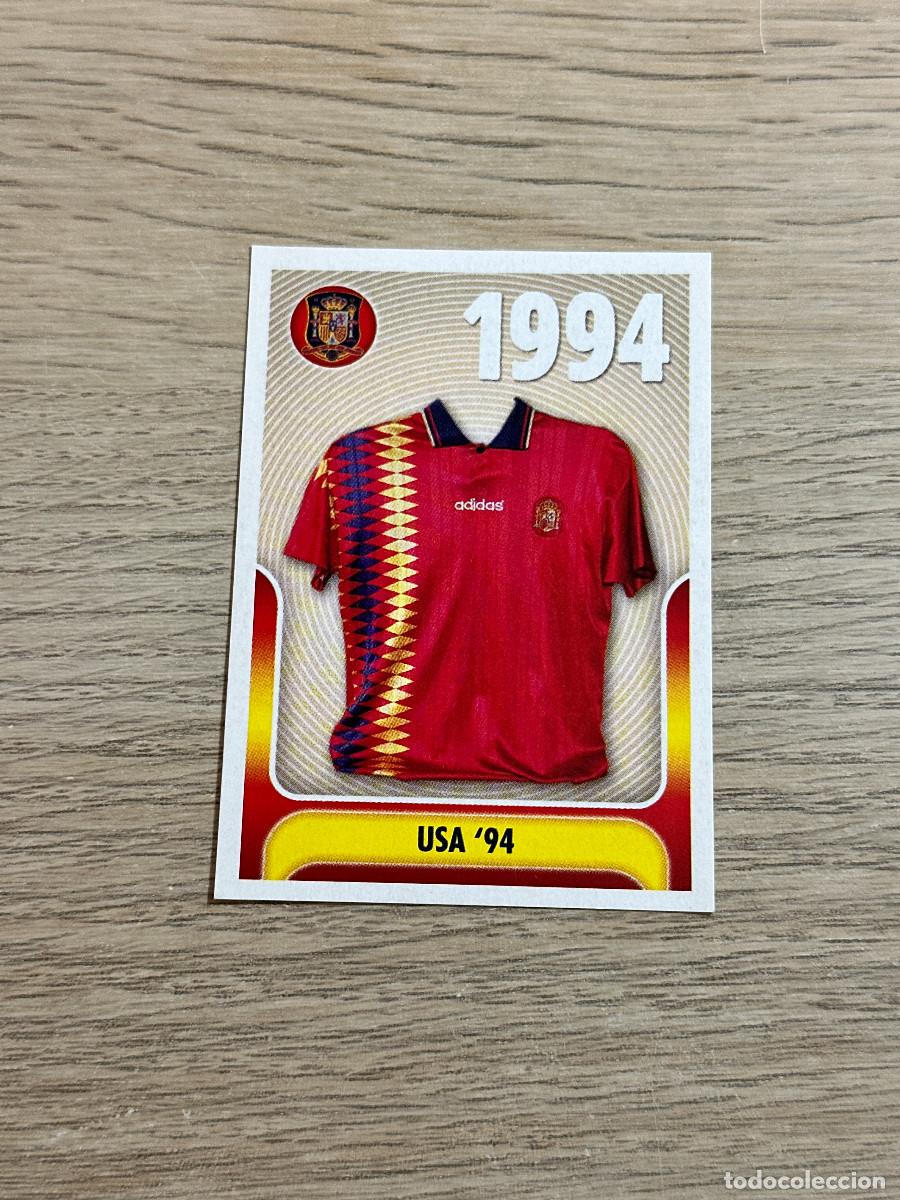 Cromos de f&uacute;tbol: CAMISETA USA '94 n&ordm; 9 A POR ELLOS SELECION ESPA&Ntilde;OLA 2009 PANINI CROMO SIN PEGAR NUEVO