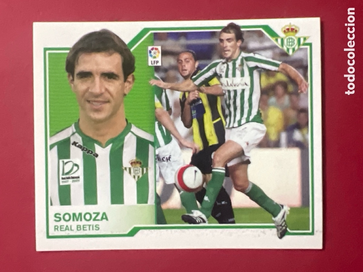 Fu&szlig;ball-Sticker: C386. SOMOZA COLOCA LIGA ESTE 2007 2008 07 08. NUNCA PEGADO.