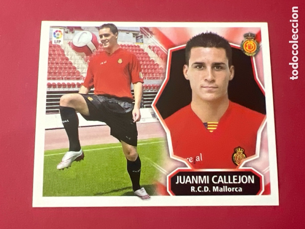 Figurine di Calcio: C395. Liga Este Mallorca JUANMI CALLEJ&Oacute;N coloca 2008-09 08 09
