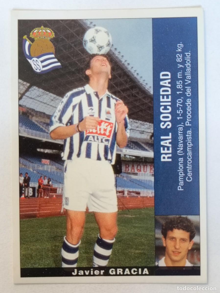 Football Stickers: GRACIA (COLOCA) REAL SOCIEDAD LIGA 95/96 PANINI