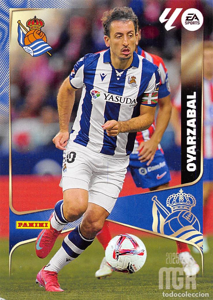 Cromos de F&uacute;tbol: PANINI MEGACRACKS 25/26 2025/2026 #322 MIKEL OYARZABAL (REAL SOCIEDAD)