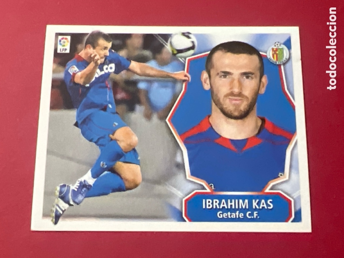 Cromos de F&uacute;tbol: C413. Ibrahim Kas (Getafe) ULTIMO FICHAJE 30 LIGA ESTE 2008 2009 08 09