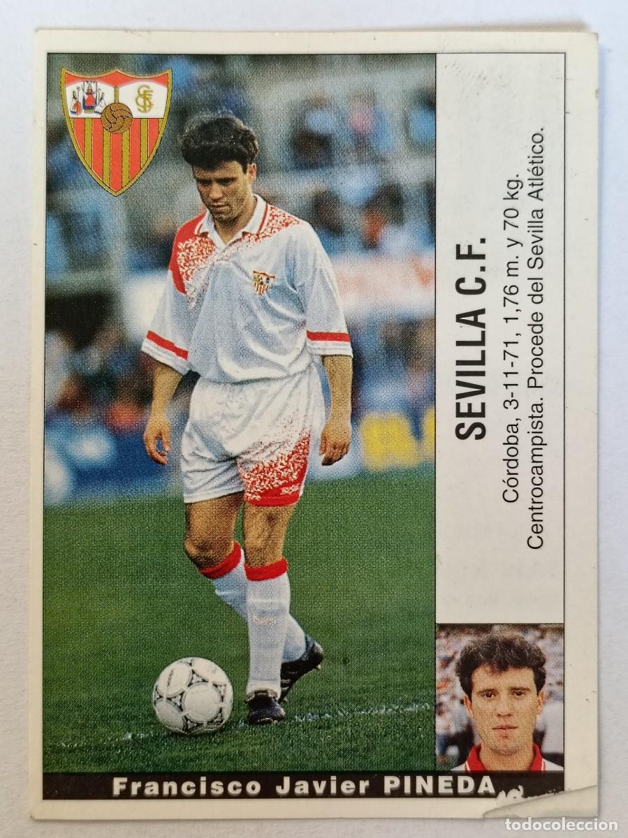 Figurine di Calcio: PINEDA (COLOCA) SEVILLA C.F. LIGA 95/96 PANINI
