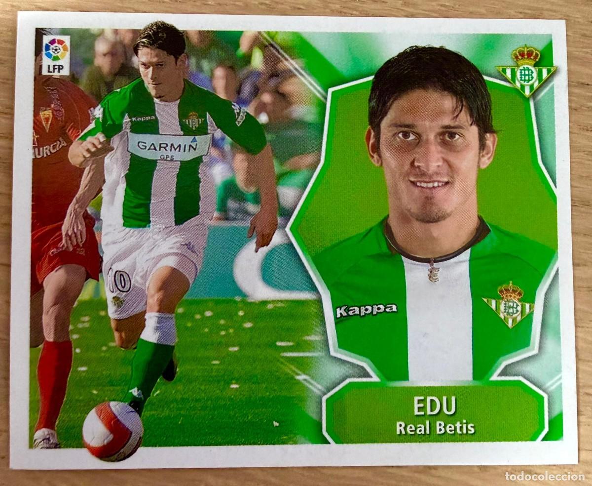 Football Stickers: EDU REAL BETIS 08 09 2008 2009 LIGA ESTE PANINI SIN PEGAR