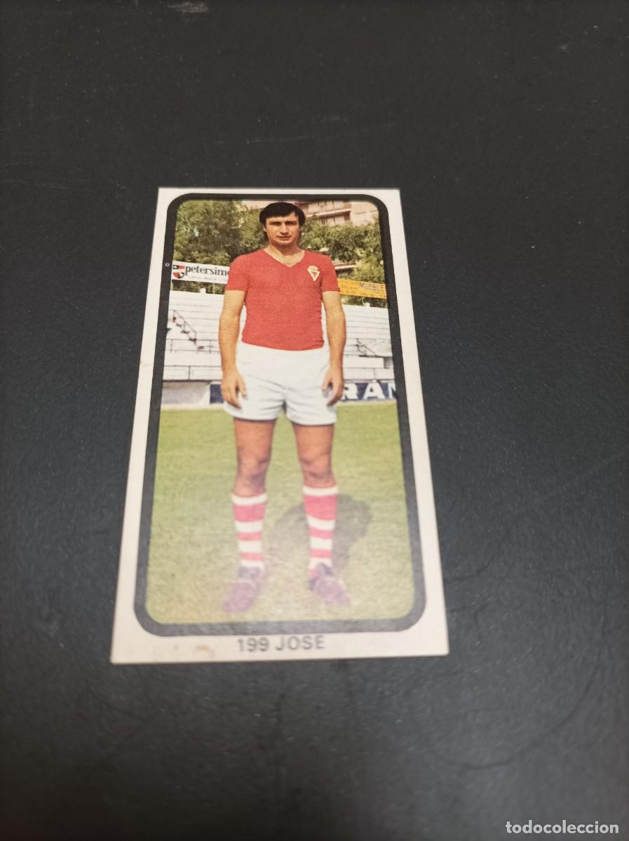 Cromos de F&uacute;tbol: RUIZ ROMERO 74 75 CROMO DOBLE DIFICIL - JOSE 199 (MURCIA) - NUNCA PEGADO
