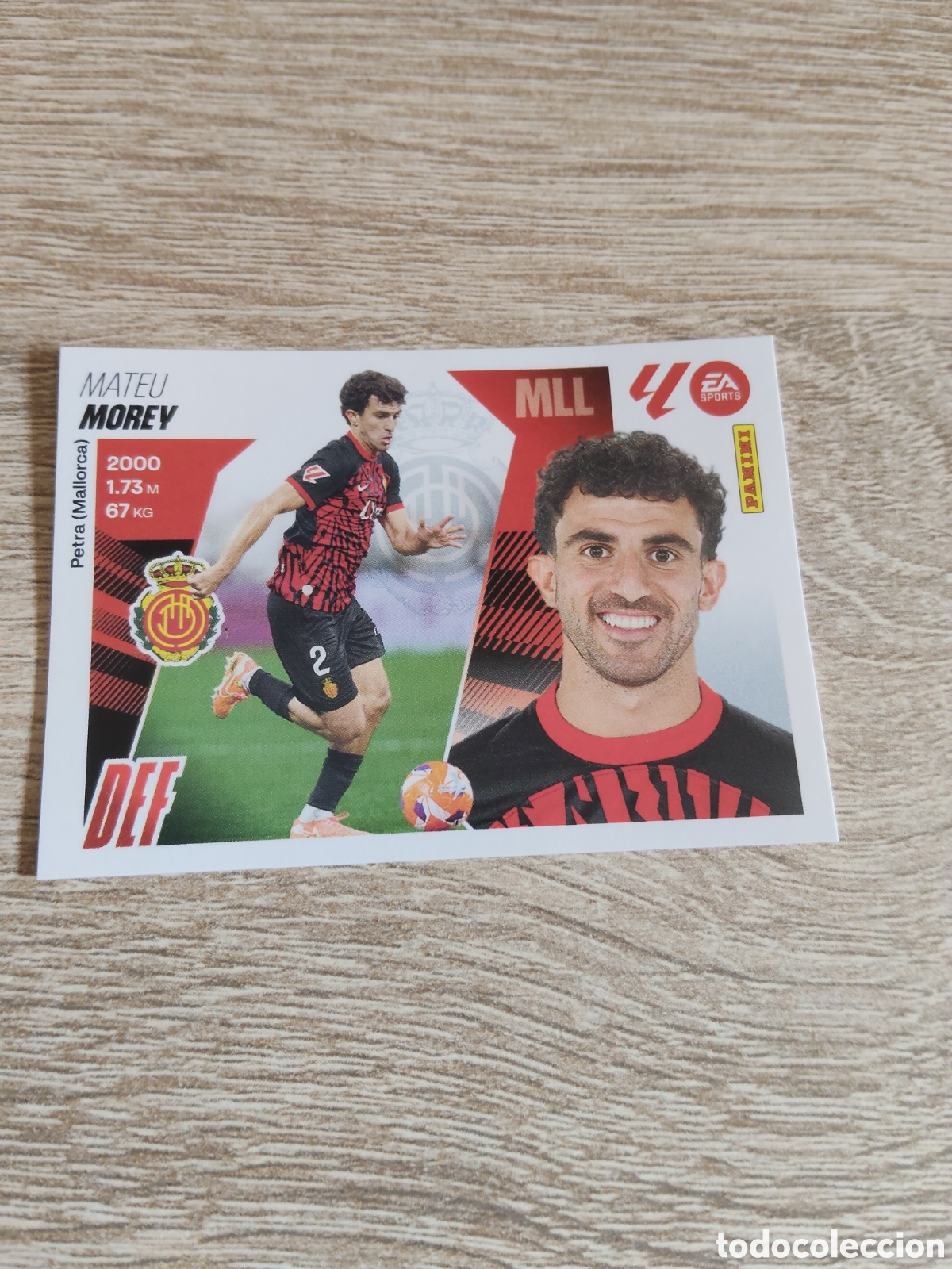 Cartes &agrave; collectionner de Football: Morey Mallorca liga 2025 2026 25 26 ediciones este