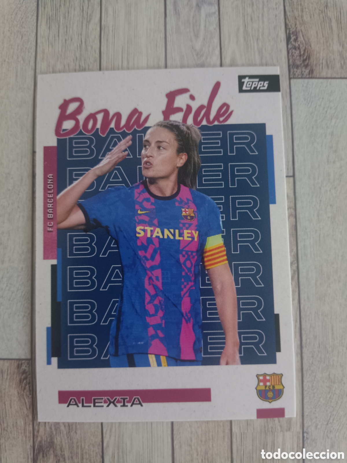 Cromos de f&uacute;tbol: 24 ALEXIA PUTELLAS BONA FIDE BALLER TEAM SET BARCELONA 2025 2026 TOPPS 25 26