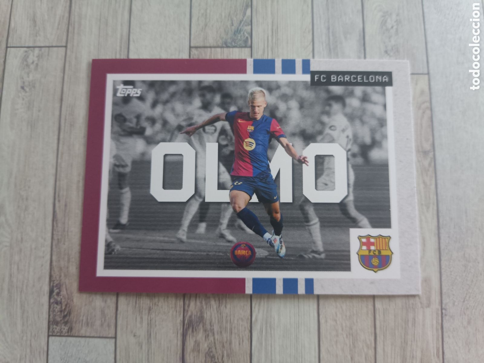 Cromos de F&uacute;tbol: 42 OLMO ALL TIME ASSISTS WE WANT THE BALL TEAM SET BARCELONA 2025 2026 TOPPS 25 26