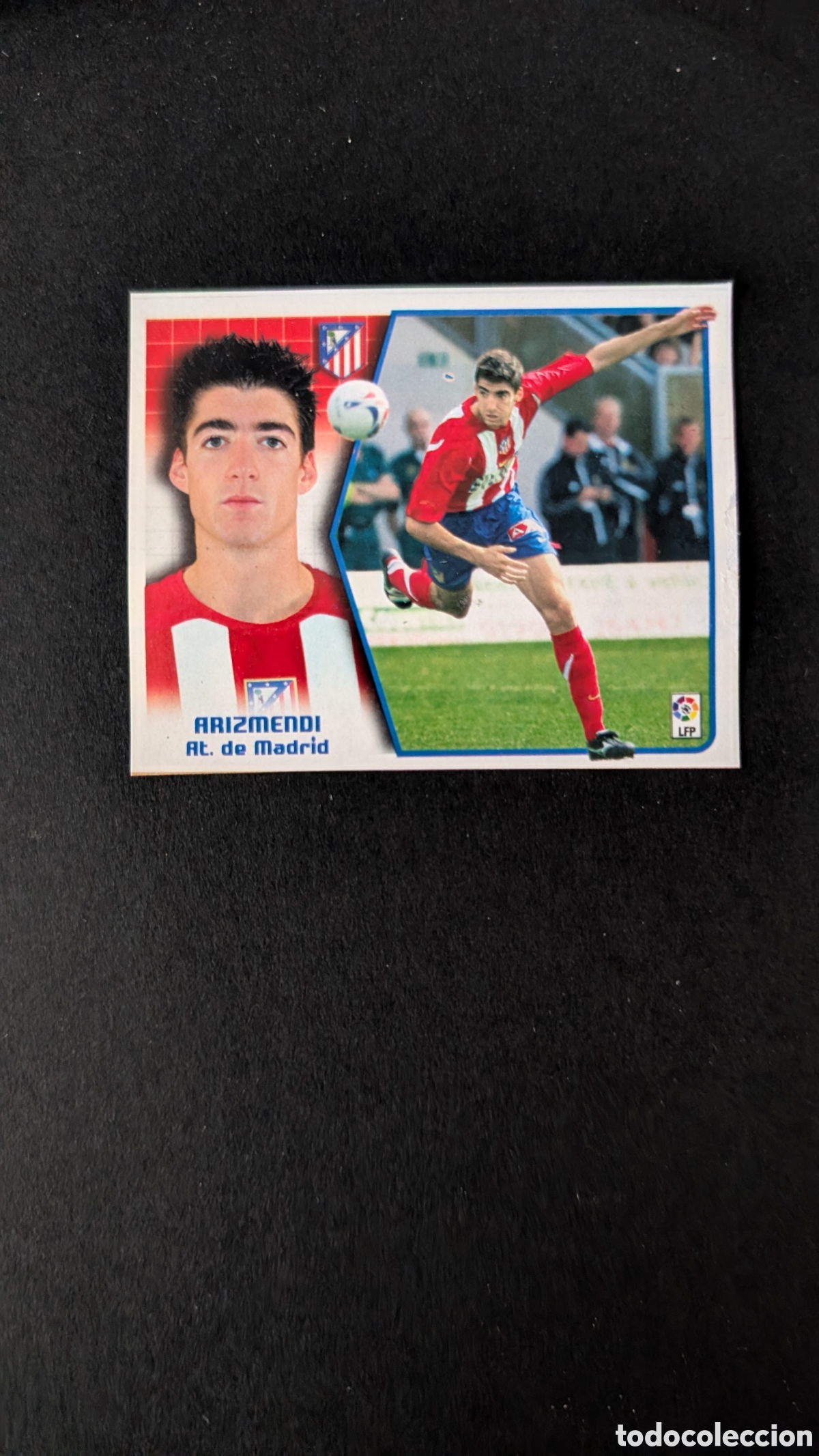 Cromos de F&uacute;tbol: ARIZMENDI ATLETICO MADRID FICHAJE 31 LIGA ESTE 2005/06 05 06 RECORTADO