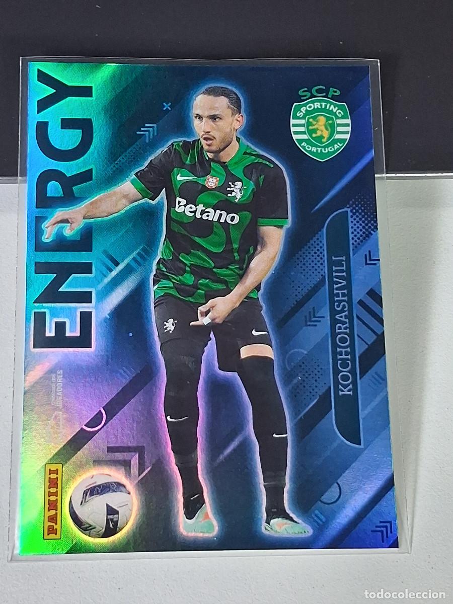Figurine di Calcio: 209 KOCHORASHVILI SPORTING SCP ENERGY IDOLOS DO FUTEBOL PORTUGUES PORTUGAL PANINI 2025 26