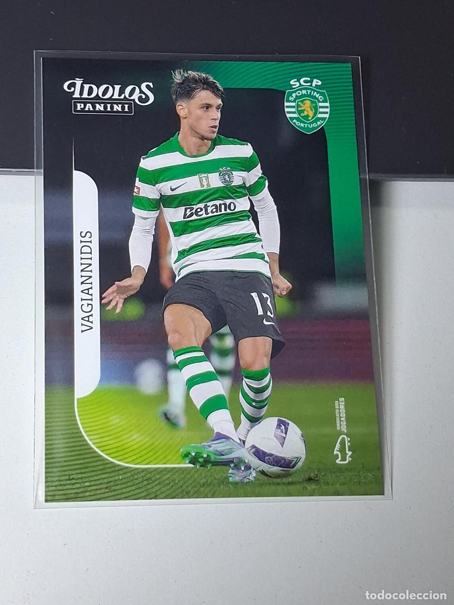 Fu&szlig;ball-Sticker: 4 VAGIANNIDIS SPORTING SCP IDOLOS DO FUTEBOL PORTUGUES PORTUGAL PANINI 2025 26
