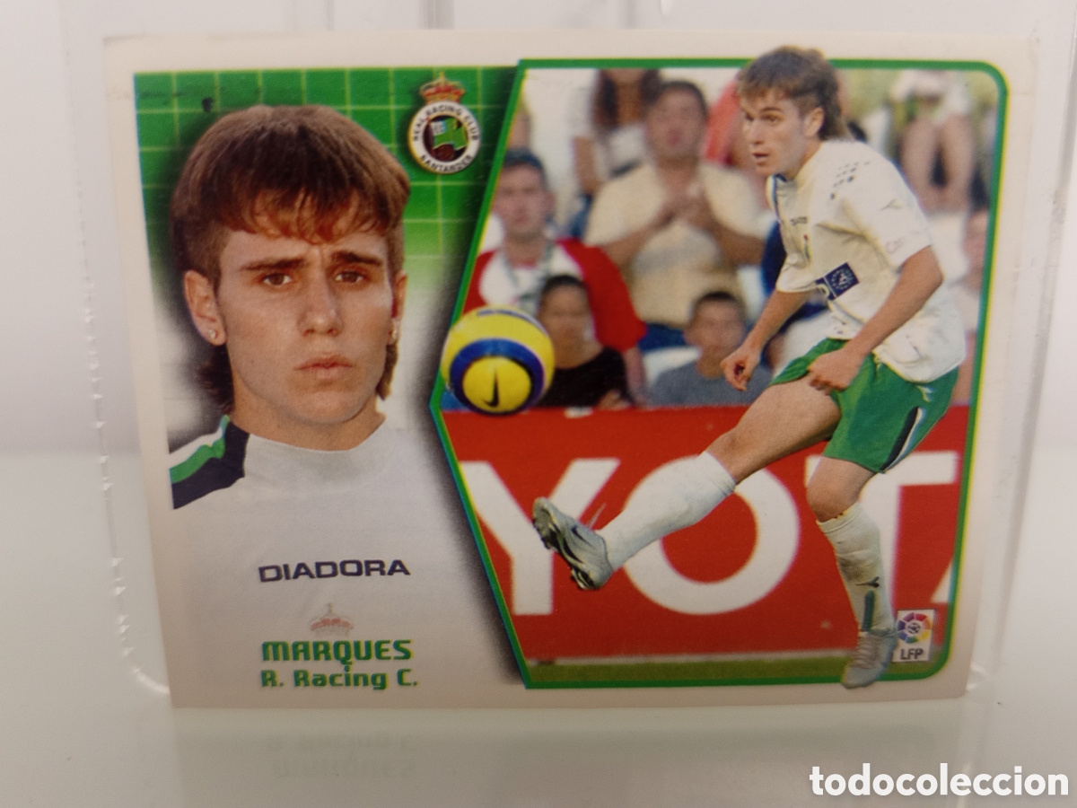 Cromos de F&uacute;tbol: ❇️ CROMO ⚽ STICKER MARQUES RACING DE SANTANDER 05 06 2005 2006 ESTE PANINI SIN PEGAR ❇️
