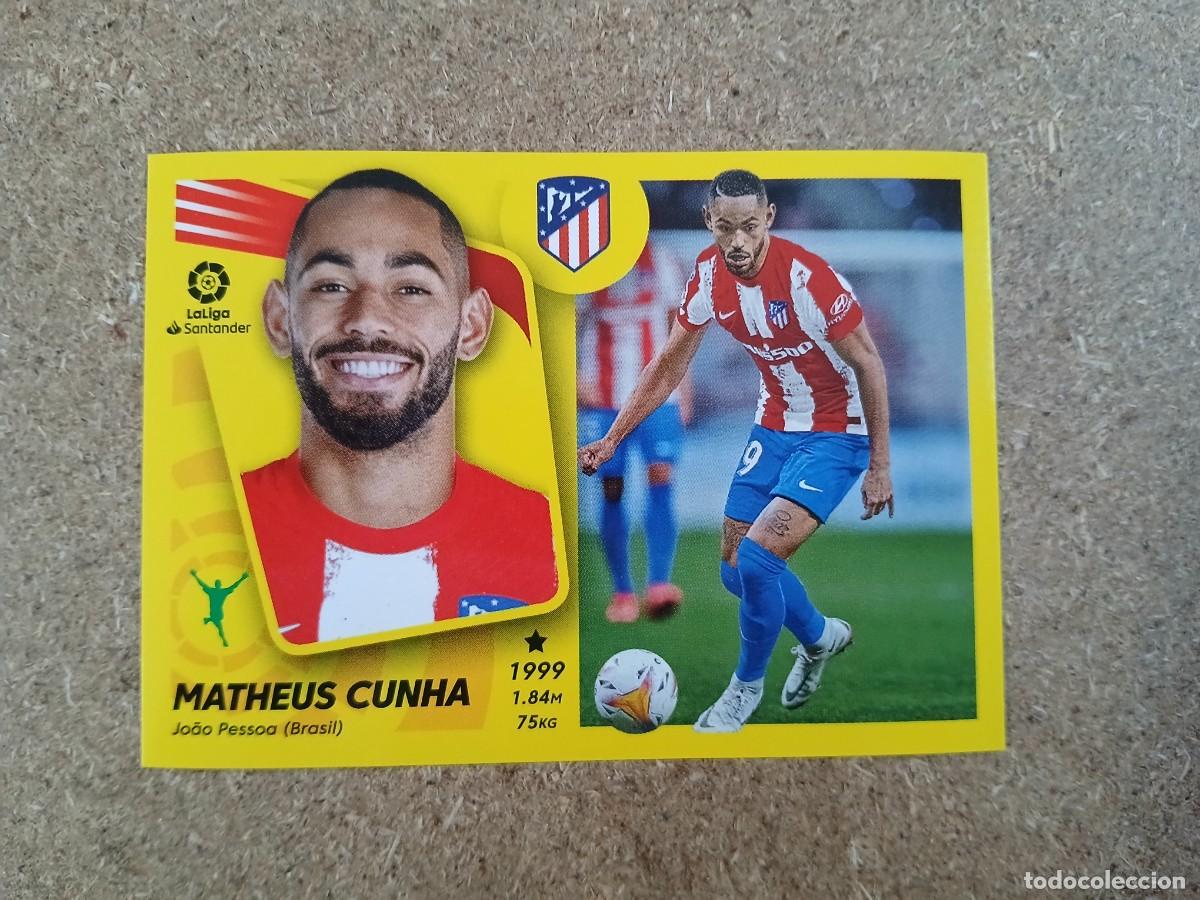 Fu&szlig;ball-Sticker: MATHEUS CUNHA - ATLETICO DE MADRID COLOCA N&ordm; 14 BIS - LIGA ESTE 2021 2022 - 21 22