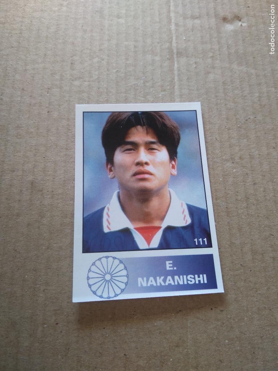 Cromos de F&uacute;tbol: 111 E. NAKANISHI JAPON CROMO FUTBOL COPA AMERICA 1999 SAVOY
