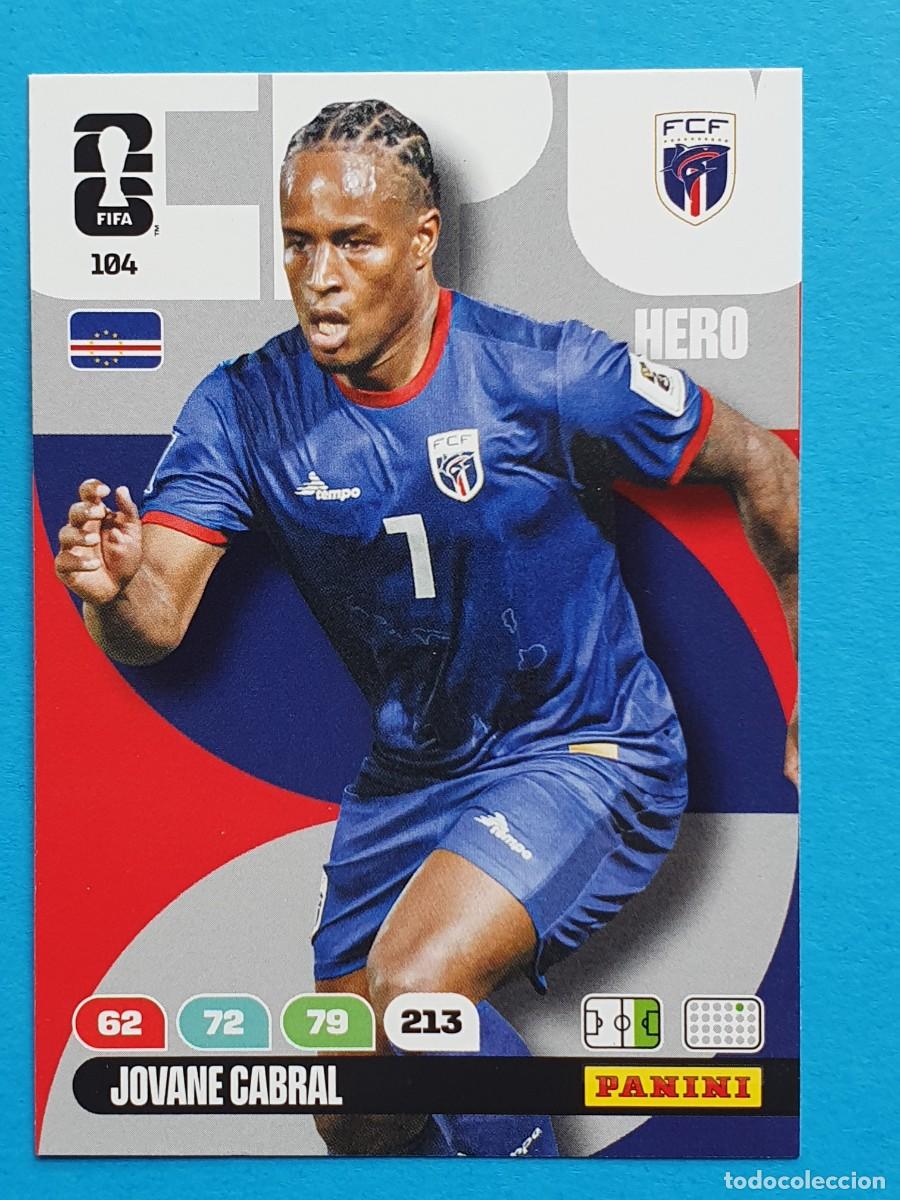 Fu&szlig;ball-Sticker: #104 JOVANE CABRAL (Cape Verde) - PANINI Adrenalyn XL FIFA World CUP 2026