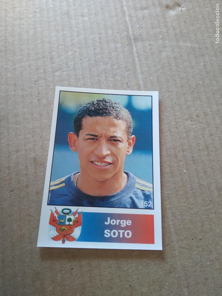 Football Stickers: 152 JORGE SOTO PERU CROMO FUTBOL COPA AMERICA 1999 SAVOY